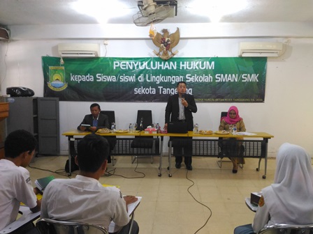 Penyuluhan Hukum di SMK 2 Tangerang