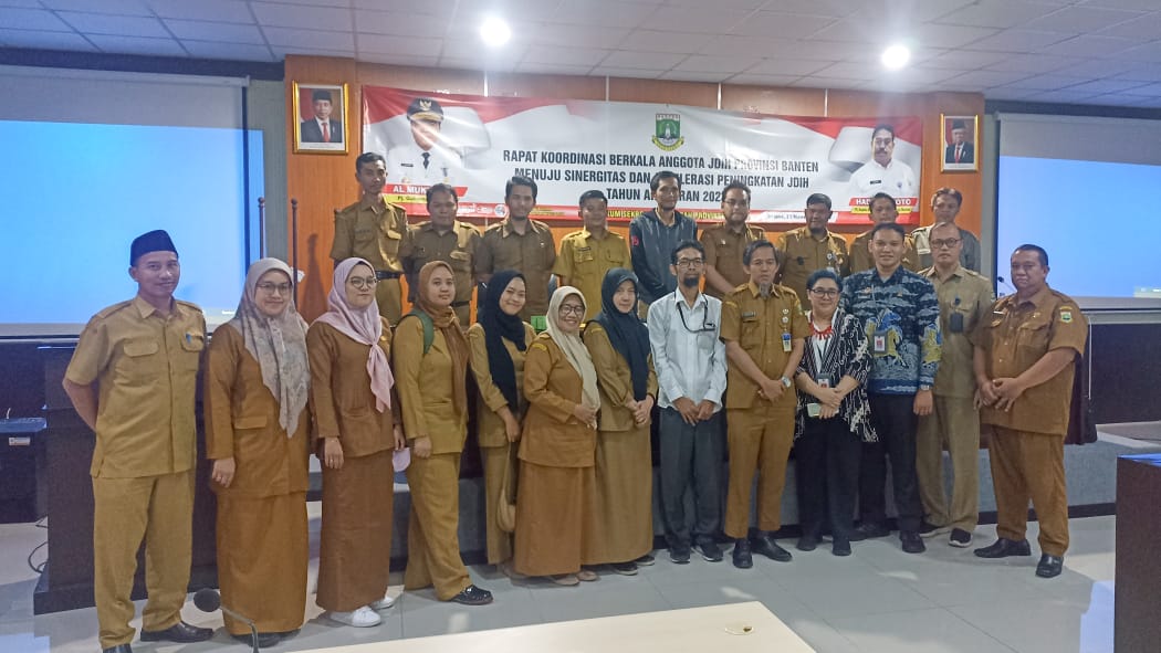 Rapat Koordinasi Berkala Pengelola JDIH Kabupaten/Kota Provinsi Banten